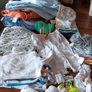 Assorted Boys Baby Clothing and Accessories